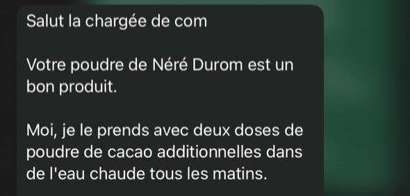 Avis client Durom